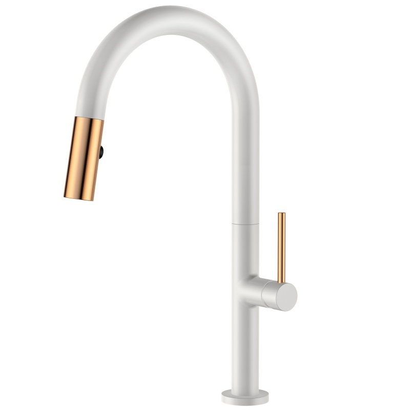 Modern Single Handle Bathroom Faucet with NSF61 Certification