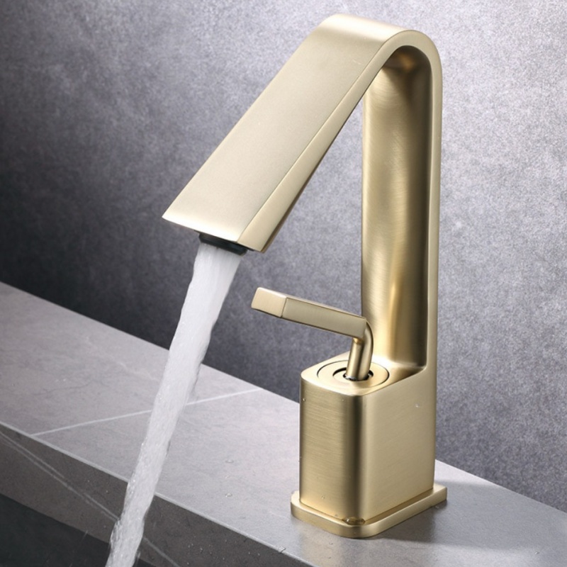 Premium Quality Single Lever Faucet for Stylish Bathroom Sinks