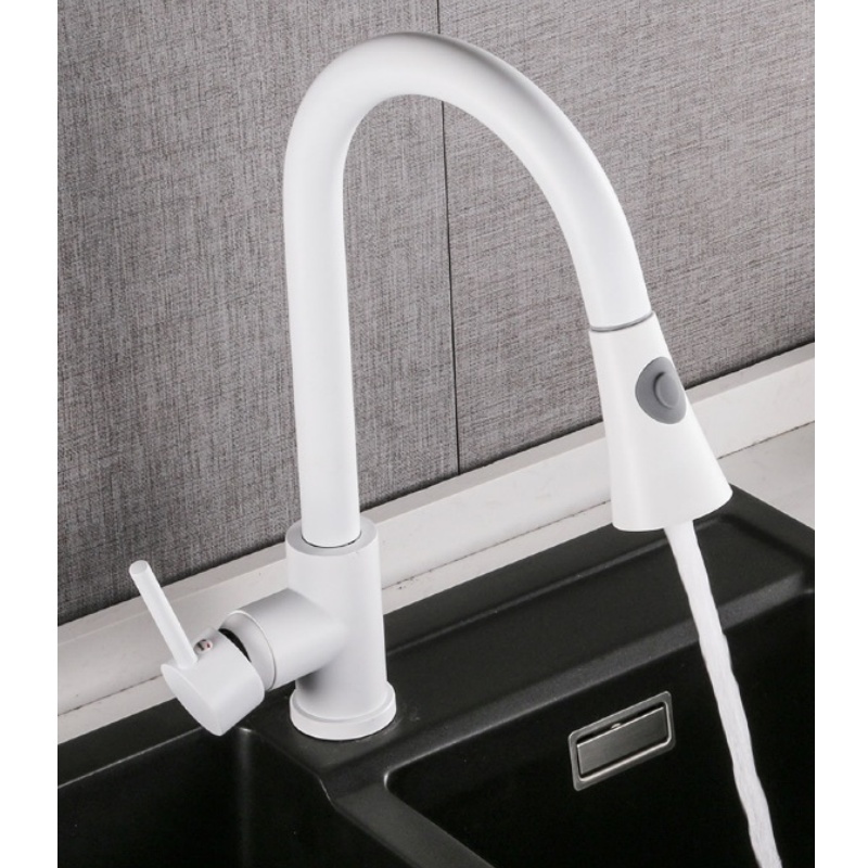 Modern Single Handle Bathroom Faucet with NSF61 Certification