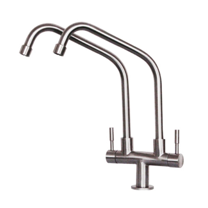Two Water Output Modes 304 Stainless Steel Kitchen Faucet