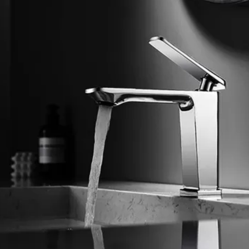 Modern Brass Bathroom Faucet Mixer for Elegant Spaces