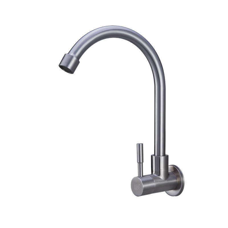 Spring Stainless Steel, Industrial-Grade, Durable Faucet with Water Outlet Design for Kitchen