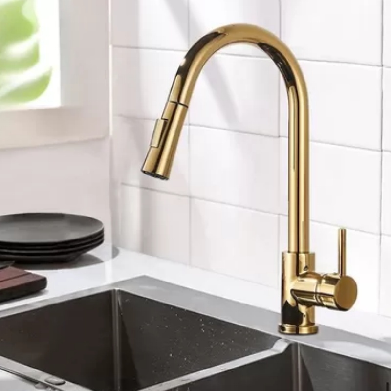 Modern Brass Bathroom Faucet Mixer for Elegant Spaces