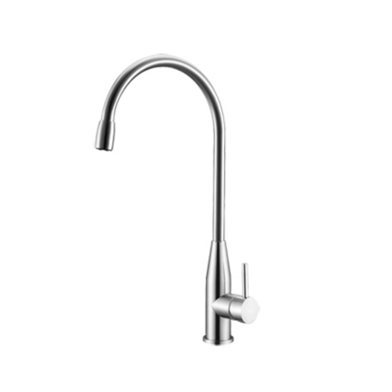 Brushed Gold Popular Stainless Steel Kitchen Sink Faucet for Export