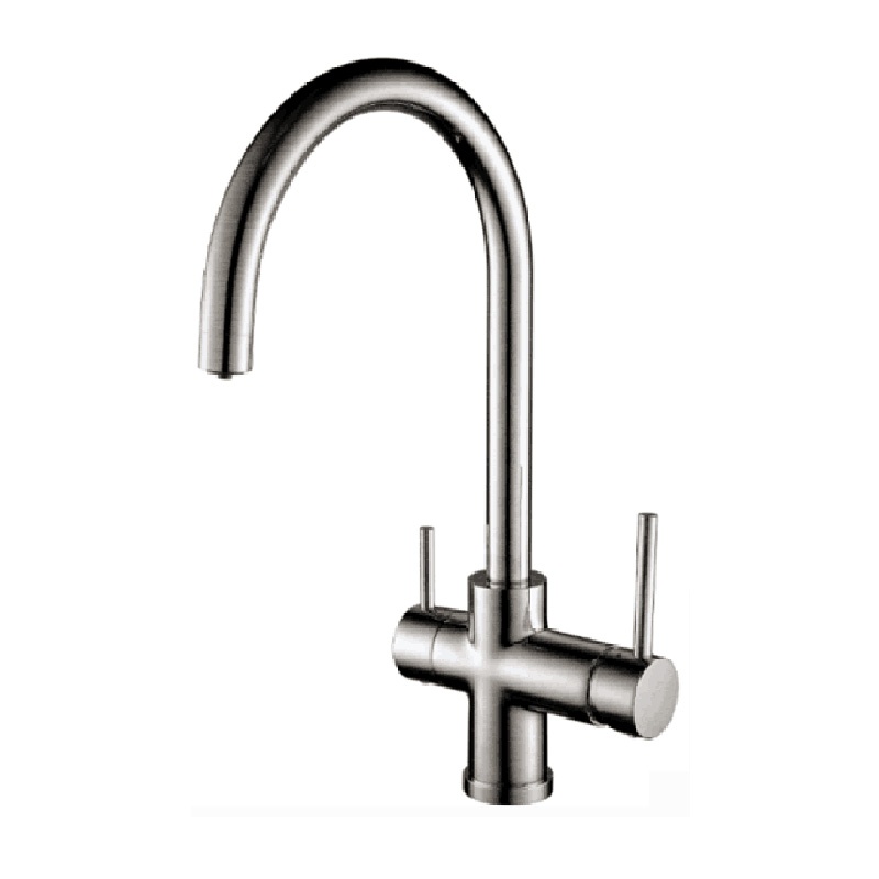 Single-Handle Pull-Down Spring Kitchen Sink Faucet