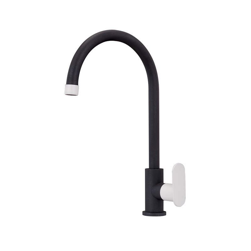 Single-Handle Pull-Down Spring Kitchen Sink Faucet