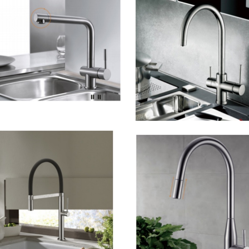 Premium 304 Stainless Steel Lead-Free Kitchen Sink Faucet