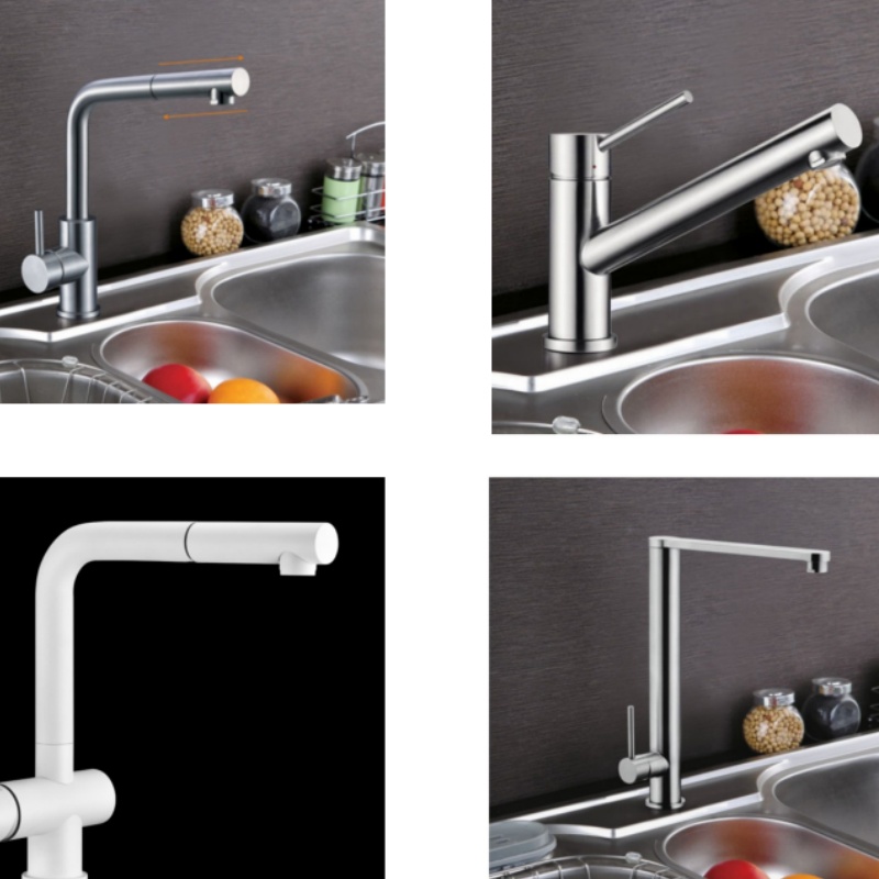 Zhejiang China OEM/ODM Stainless Steel Home Kitchen Faucet Model Js08