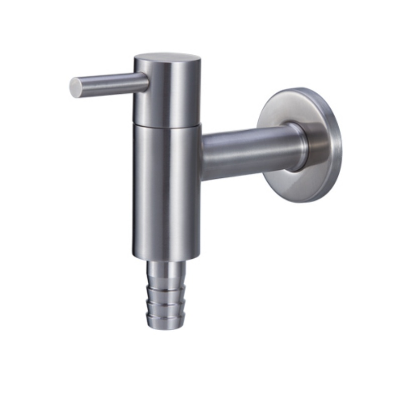 Lead-Free NSF372 304 Stainless Steel Kitchen Faucet - Single Handle Pull-Down Kitchen Tap for Home Plumbing