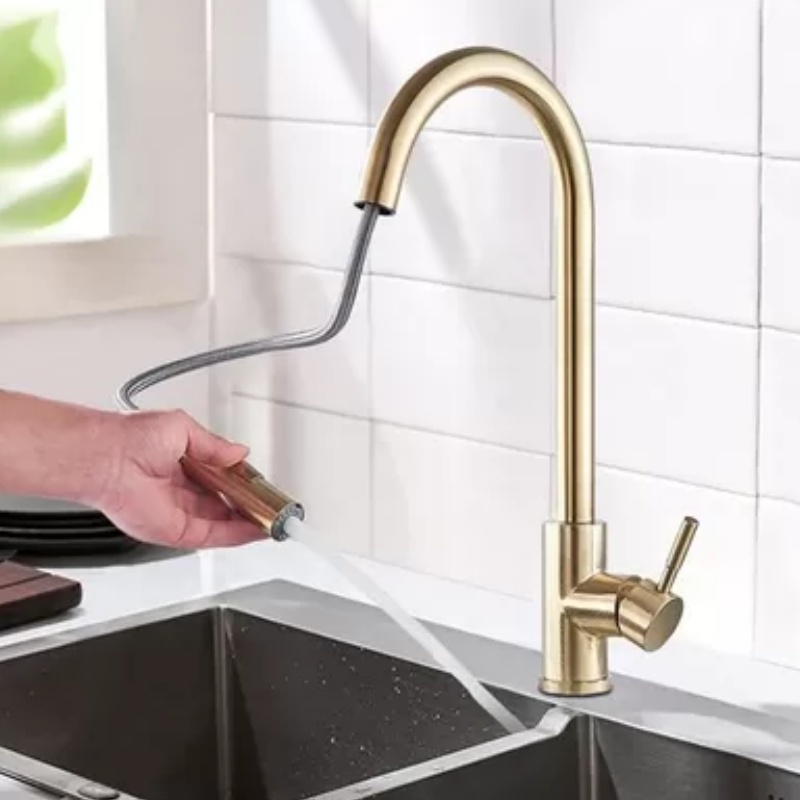Modern Brass Bathroom Faucet Mixer for Elegant Spaces