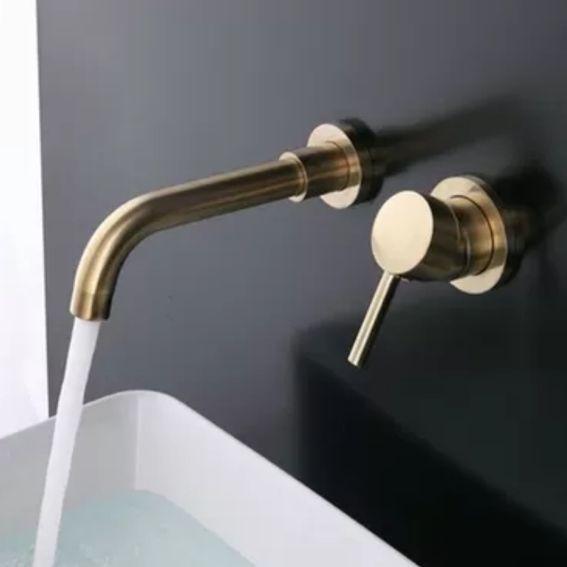 Modern Brass Bathroom Faucet Mixer for Elegant Spaces