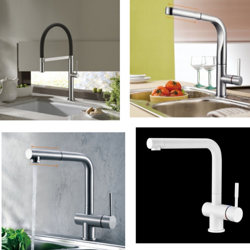 Premium 304 Stainless Steel Kitchen Faucet for Healthy Living