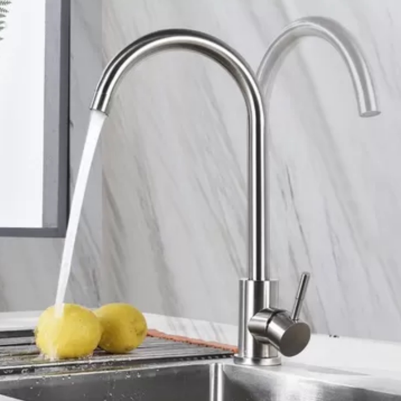 Sleek Black Brass Bathroom Mixer Faucet for Modern Spaces