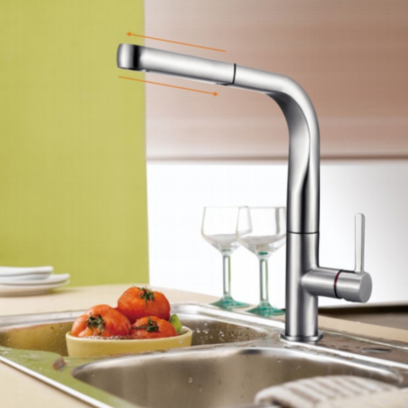Luxurious Brass Gold Bathroom Faucet for Hot and Cold Water