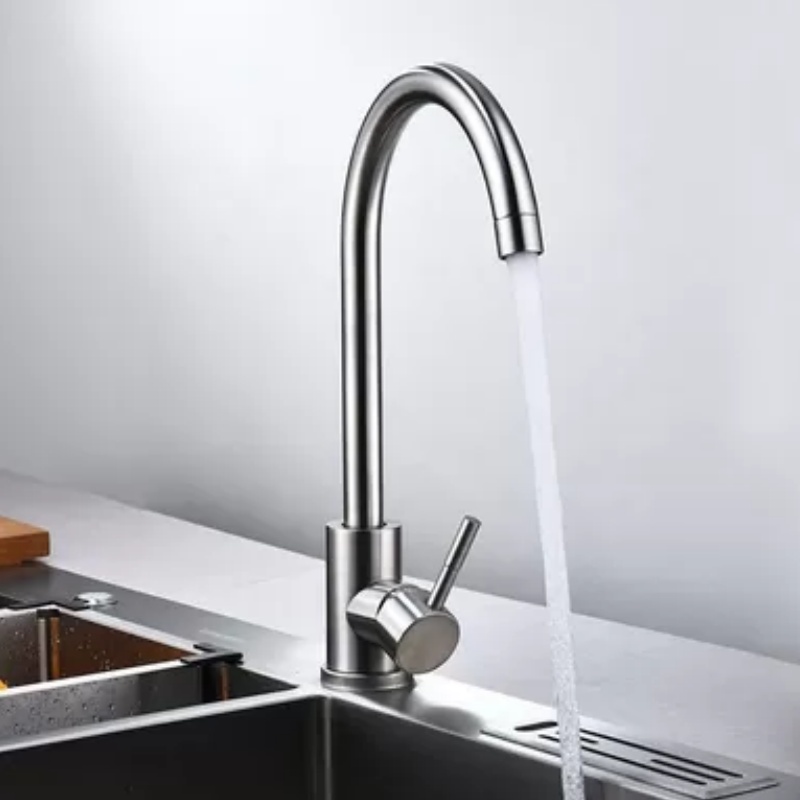 Sleek Matte Black Faucet Mixer for Contemporary Bathroom Designs
