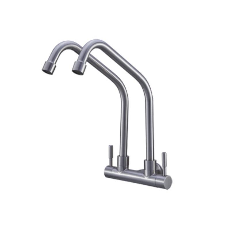 Sleek Dual-Mode Stainless Steel Kitchen Faucet for Modern Homes