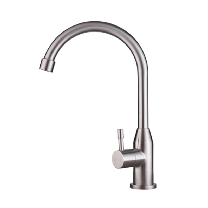 Kitchen Sink 304 Stainless Steel Two Water Modes Faucet
