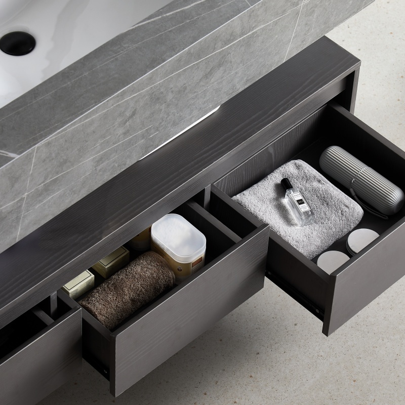 High Quality Custom Bathroom Cabinet Sets for Hotel Projects