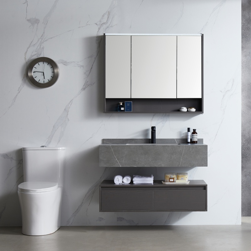 High Quality Custom Bathroom Cabinet Sets for Hotel Projects