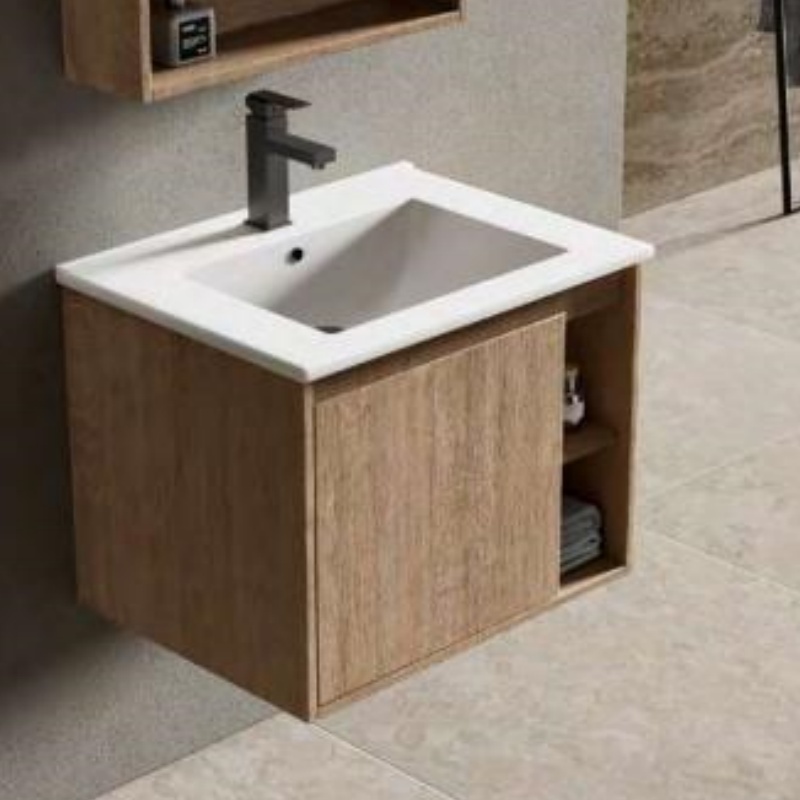 Supplier European Style Plywood Bathroom Cabinet Vanity
