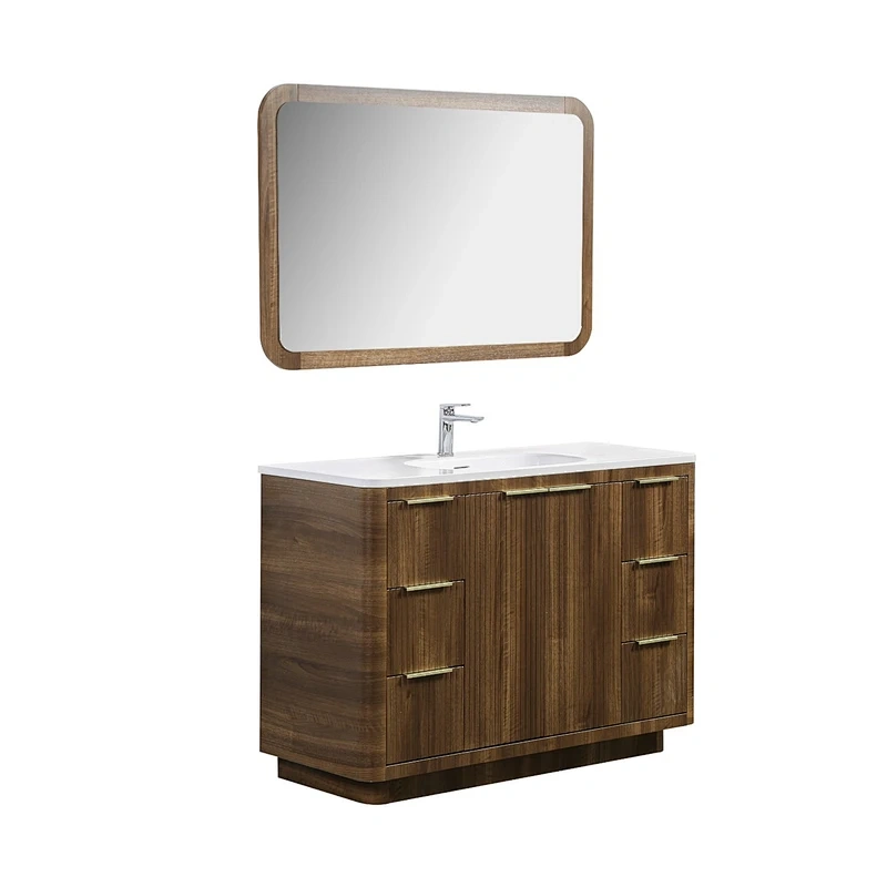 New Design MDF Mirror Vanity Cabinets
