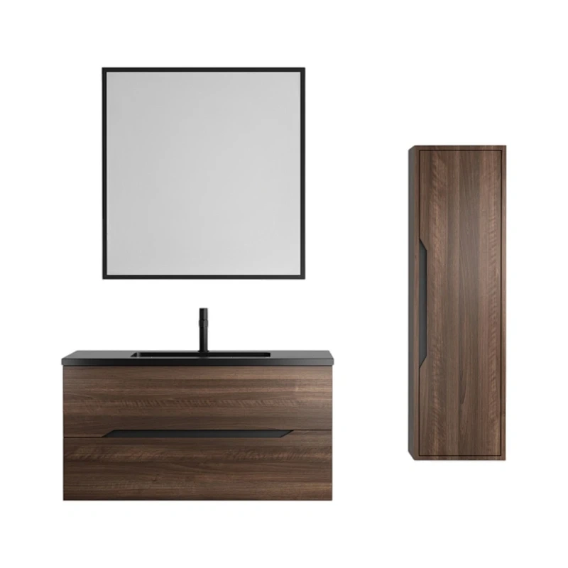 New Design MDF Mirror Vanity Cabinets