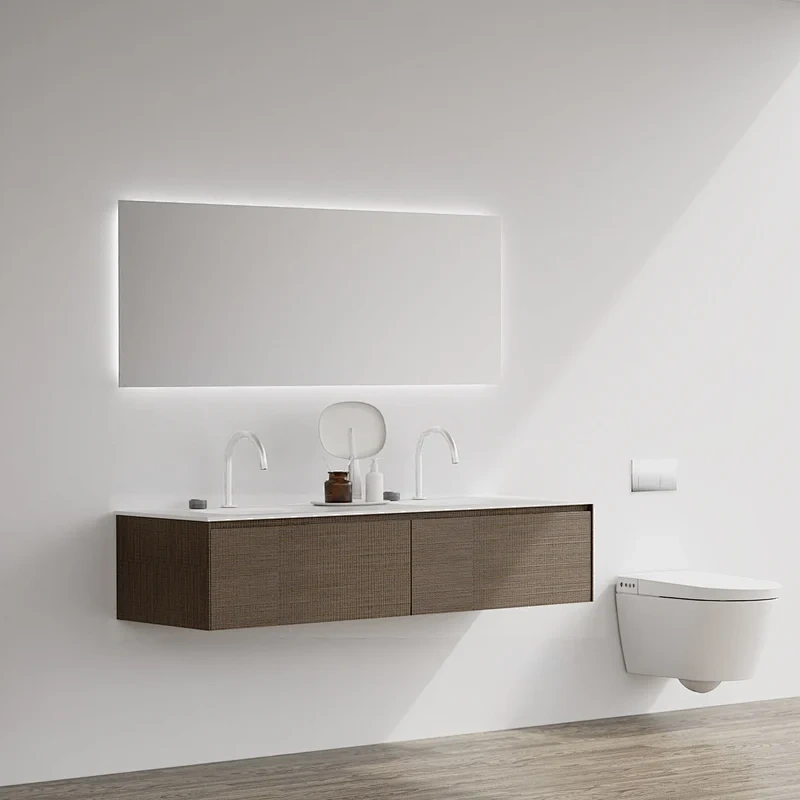 Wholesale High Quality Modern Cabinet Plywood Bathroom Vanity