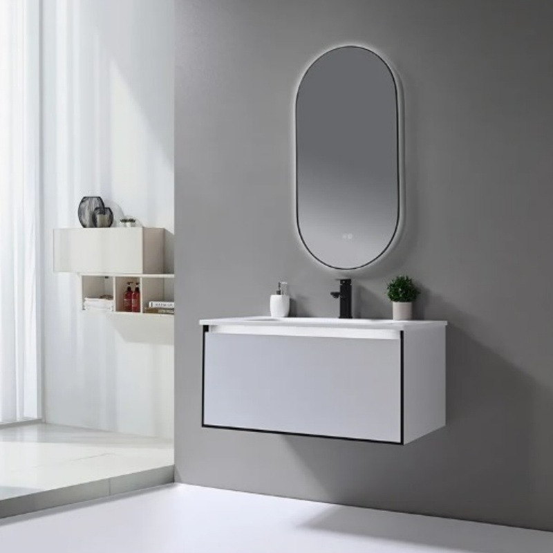 Cheap Small Space Super Practical Mini MDF Wall Mounted Bathroom Cabinet