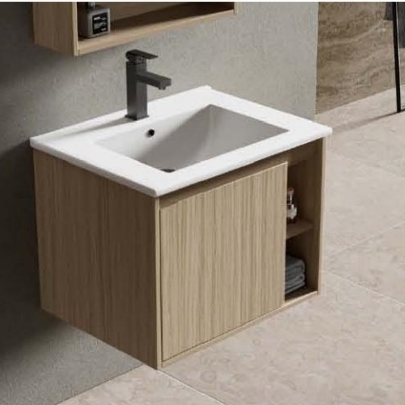 Wholesale High Quality Fancy Plywood Bathroom Vanity with Sensor Light