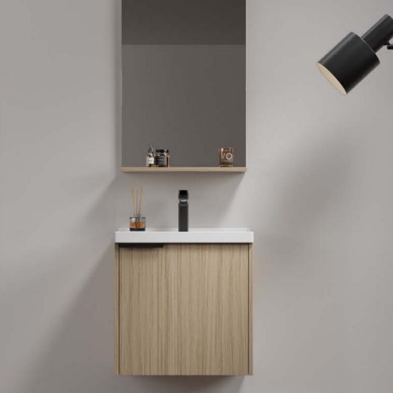 Hot Sale Wall Hung Modern Cabinet Plywood Bathroom Vanity