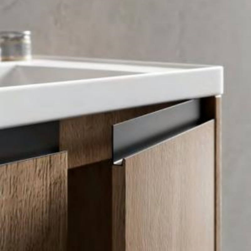 New Bulk Purchases Plywood Bathroom Cabinet with LED Mirror Cabinet Bathroom Vanity