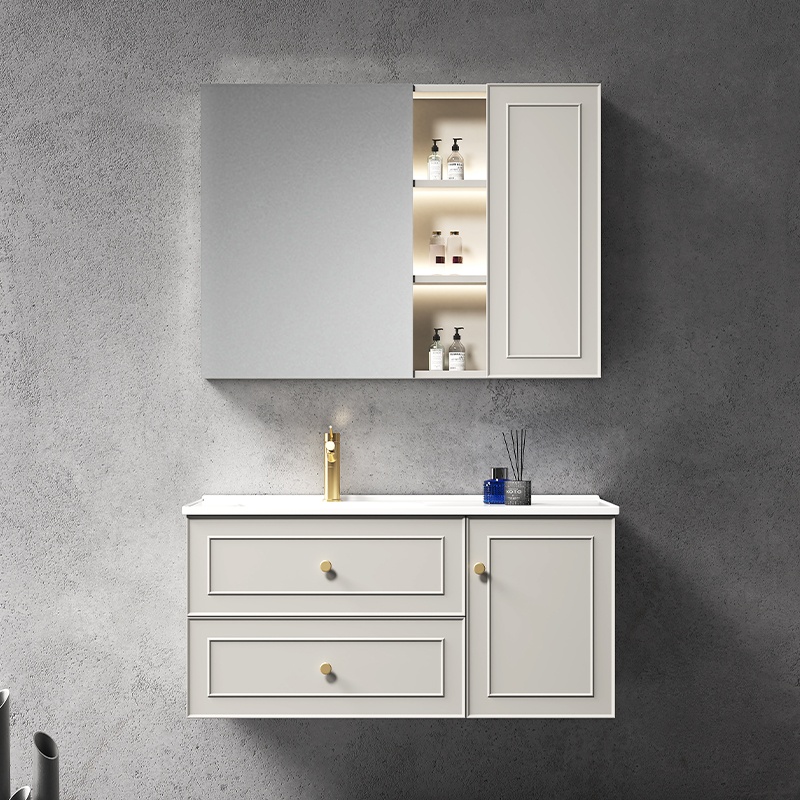 Factory Direct Sell Seamless Sink Bathroom Vanity Cabinet with Drawer