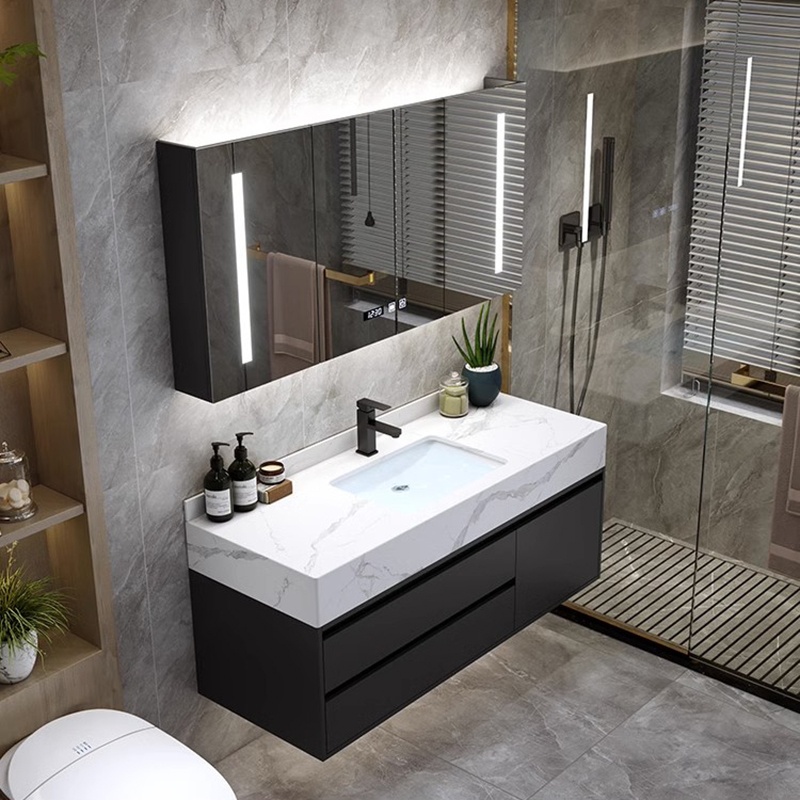 Popular Design Customized Cheap Hotel Bath Vanity Plywood Bathroom Cabinet