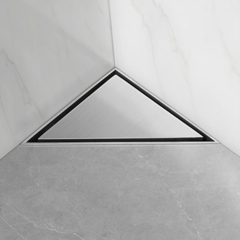 Bathroom Shower Floor Drain with Removable Tile Insert Grate Cover