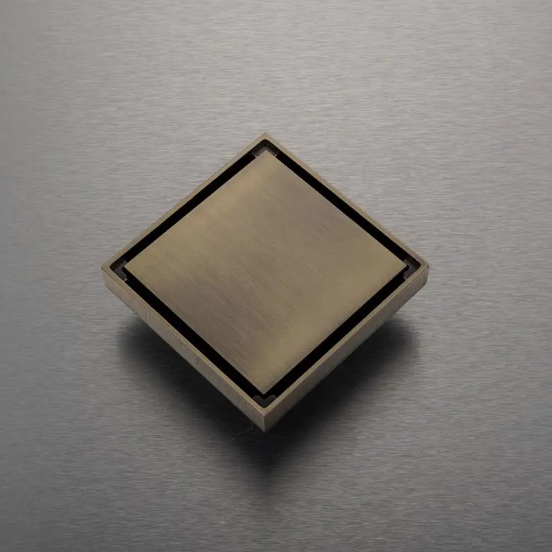 Home Use Chrome Plated Brass Floor Drain