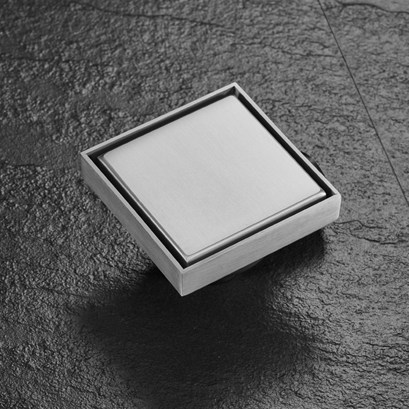 Embedded Recessed Round Floor Drain for New Construction