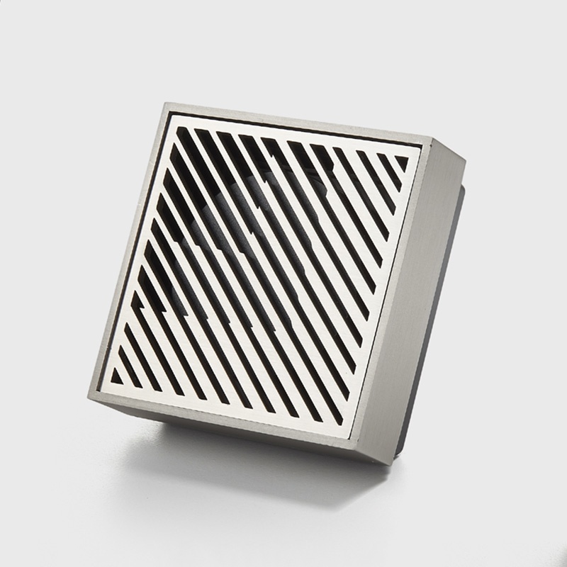 Drop in Type Zinc Steel Floor Drain for Shower Base Drain
