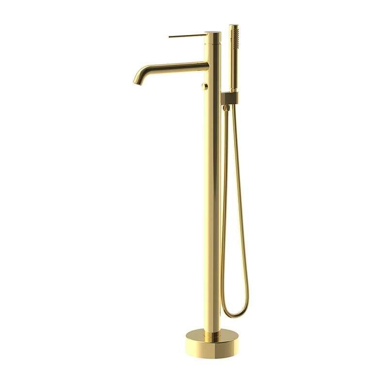 Solid Brass Square Body Walk in Tub Bathroom Bathtub Faucet