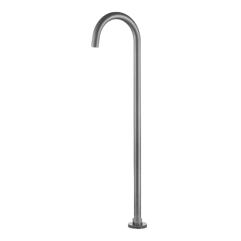 Brass Square Chrome Plated Bathtub Faucet Shower Set