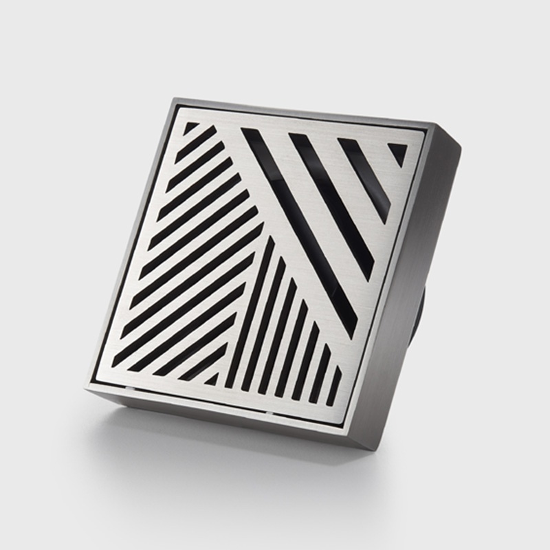 Integrated Molding Stainless Steel Shower Drain for Sewer Connection