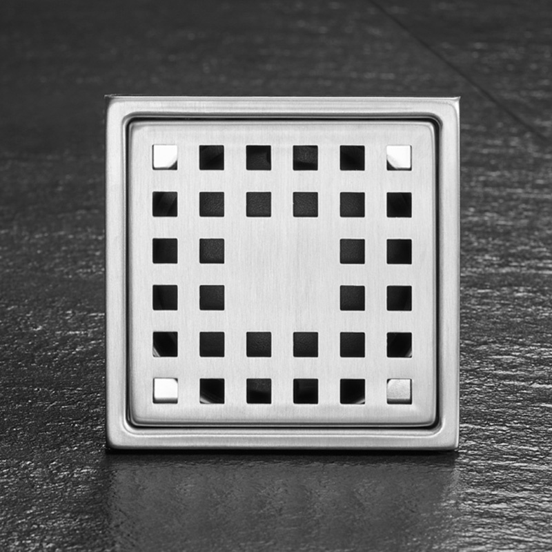 304 Stainless Steel Black Plated Finish Floor Drain