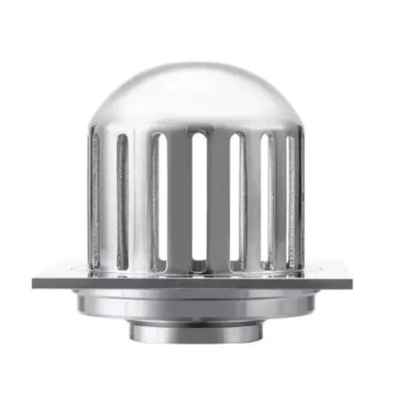 Universal Brass Drain with Adjustable Height for Tile and Stone Flooring