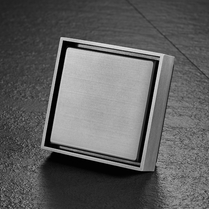 Integrated Molding Stainless Steel Shower Drain for Sewer Connection