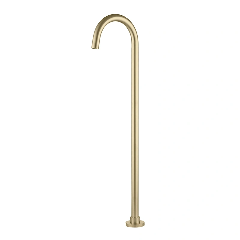 Brass Square Chrome Plated Bathtub Faucet Shower Set