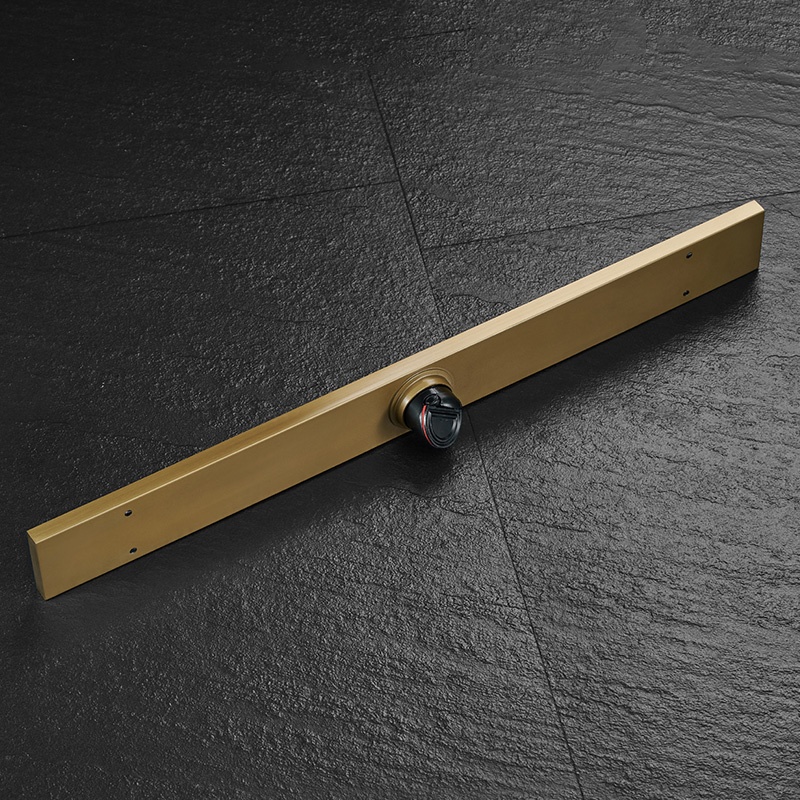 Brushed Matte Shower Floor Drain for Office Restroom