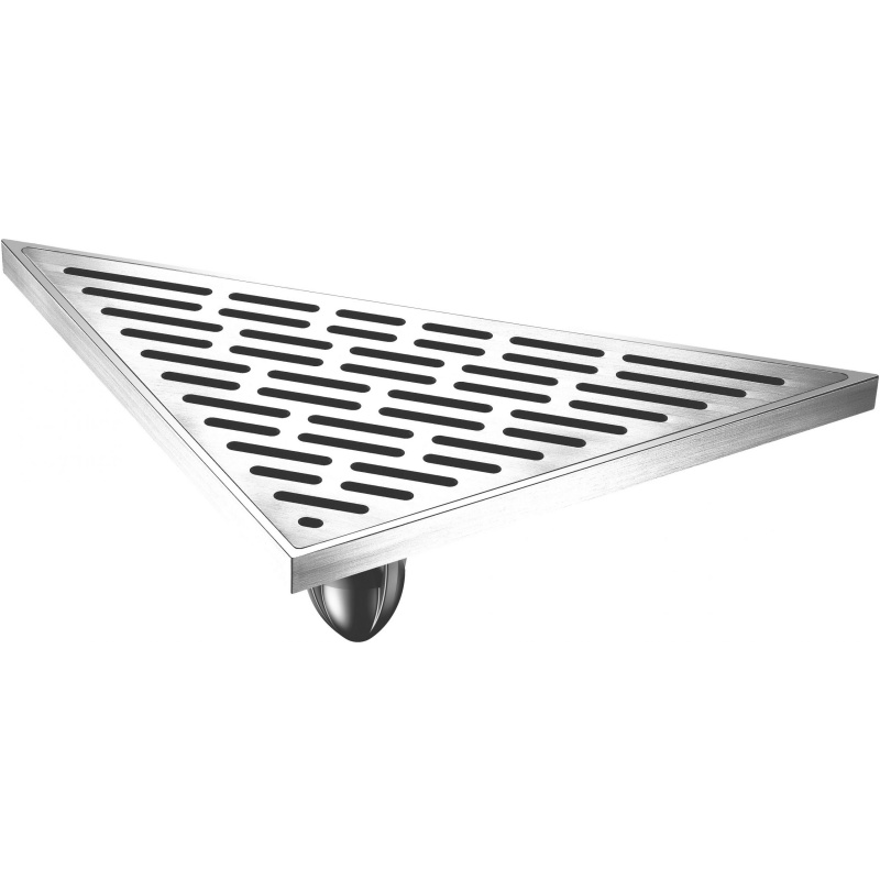 Black Stainless Steel 304 Grate Shower Floor Drain