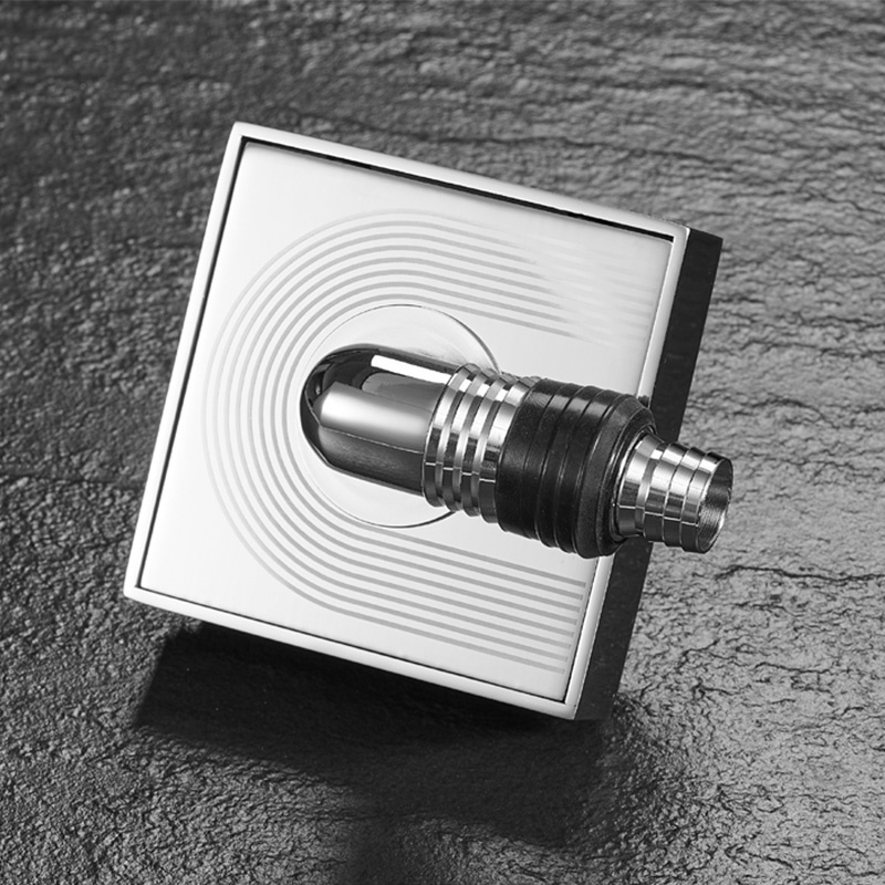 Drop in Type Zinc Steel Floor Drain for Shower Base Drain