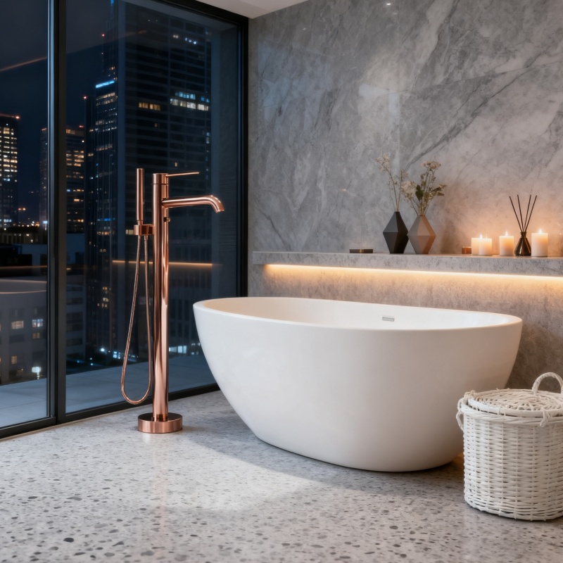 Factory Direct Sale Stainless Steel Kitchen Faucet Bathtub Gooseneck