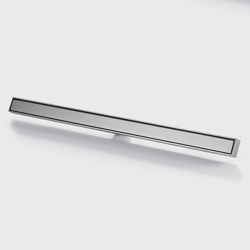 Brushed Matte Shower Floor Drain for Office Restroom