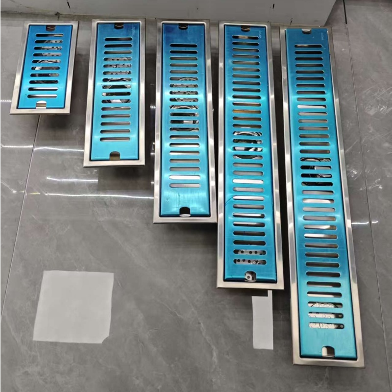 Floor Drain Triangle Stainless Steel Shower Room Insert Easy Installation